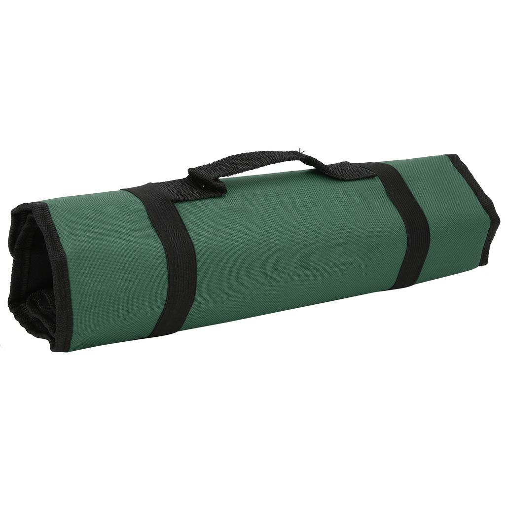 Tool Roll Bag Storage Portable Folding Repair Wrench Multifunction Case Holder PocketGreen