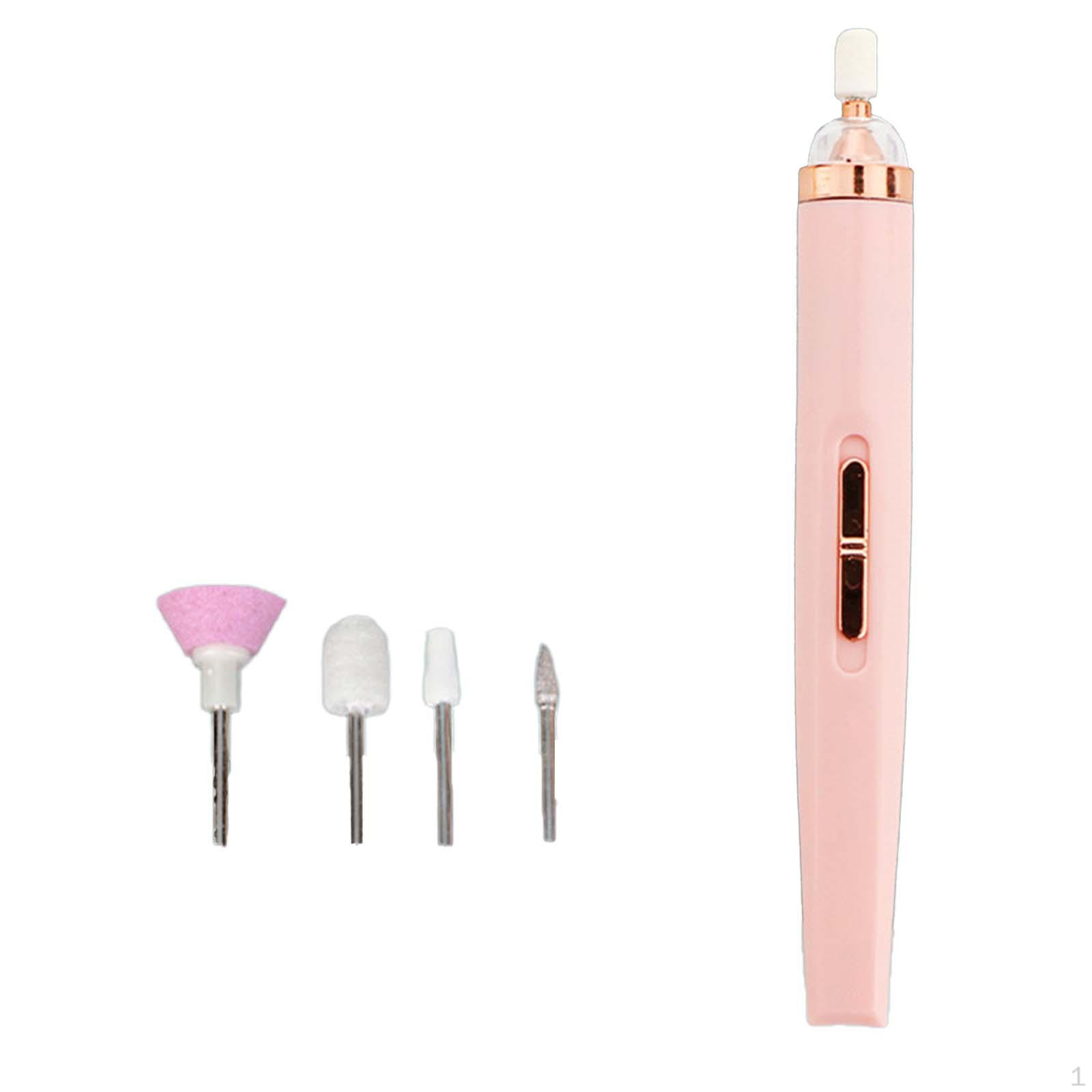 Электрический ноготь для домашнего и салонного использования розовый
