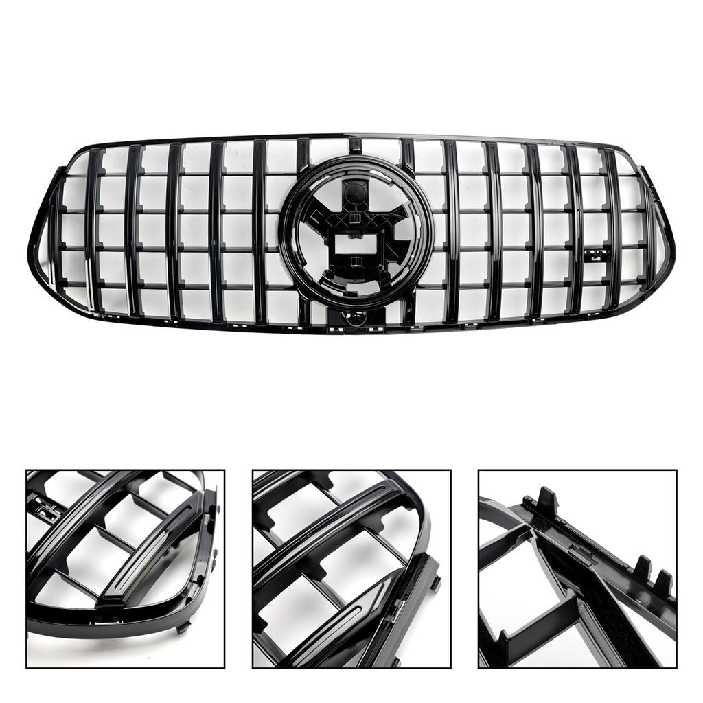 Stoßfänger Grill Gitter Passend für Mercedes Benz W167 GLE350 GLE450 AMG-Line 2024