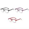 Men Women Portable Foldable Reading Glasses Vintage Anti Blue Light Ultra Light Far Sight Eyewear