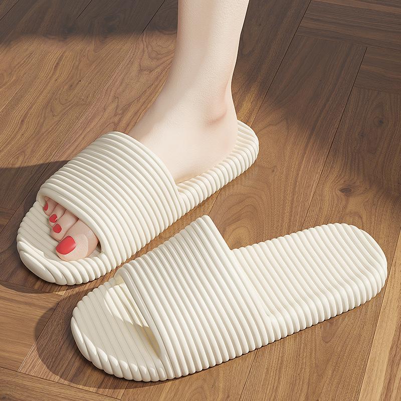Fashion Crestar Summer Slippers For Women Outdoor Non-slip Soft Bottom Bathroom Shower Slippers Couple New Casual House Flats Sandals