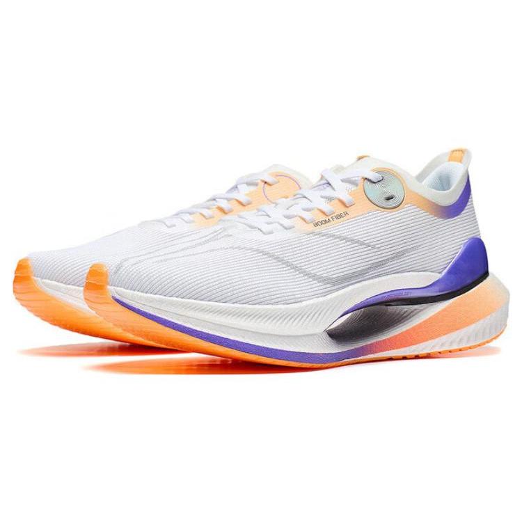 Li Ning Shadow 2 Tejido Esencial Amortiguación Resistente a la Abrasión Transpirable Ligero Caña Baja Casual Zapatillas para Correr ARRT005-13