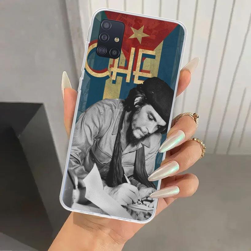

Che Guevara Cigarett Phone Case for Samsung Galaxy A52 A32 A22 A12 A02S A50S A30S A10S Note 20 Ultra 10 Plus S10 A31 A20 A71 A72 Samsung A72