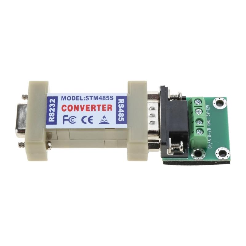 High Performance RS232 to RS485 Converter rs232 rs485 Interface Serial Adapter 232 485 Female Device Drop Shipping