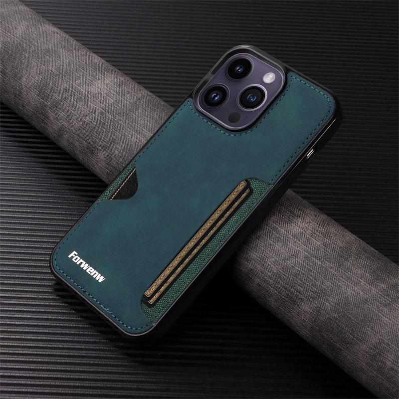iPhone 17 Pro Case with Card Slot and Coin Purse - Fits iPhone 16, 15, 12 and Air