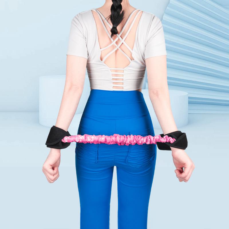 Fasce Elastiche 15-125LBS Fasce di Resistenza Fitness Yoga Pilates Hip Circle Fasce Espansori Allenamento in Palestra Attrezzatura per Allenamento a Casa