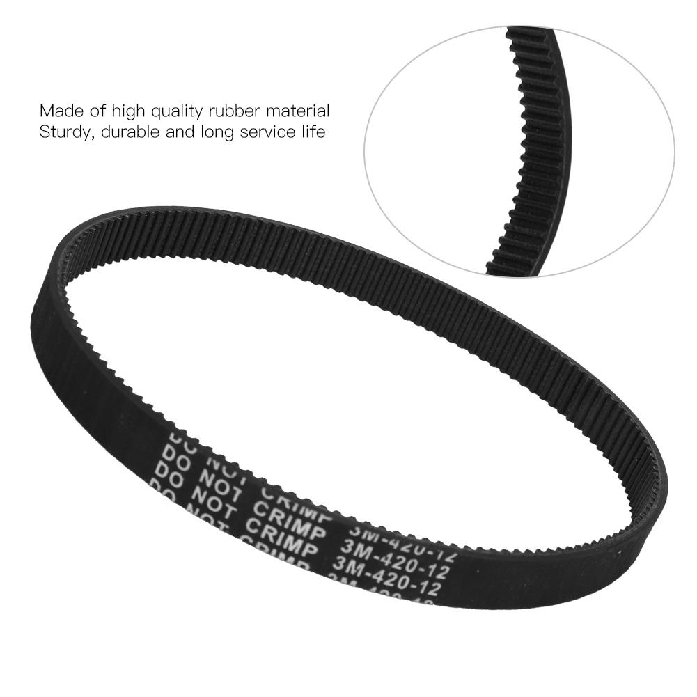1PCS Rubber Thicken 140 Teeth Wear Resistant Safe Using Large Transmission Effect Electric Scooter Timing Drive Belt