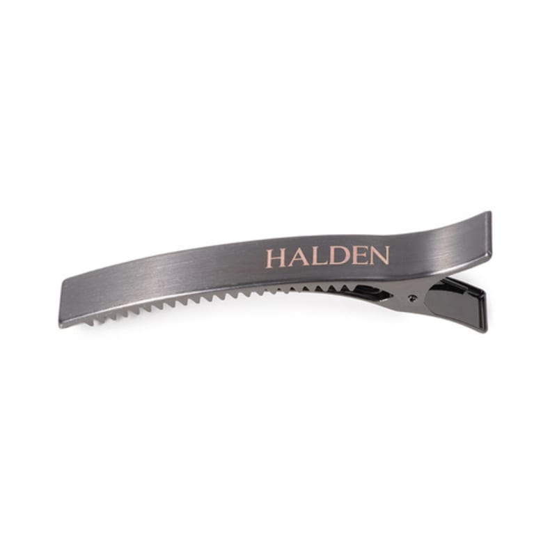 Halden Minimal Long Metal Hair Pin (H025_charcoal)