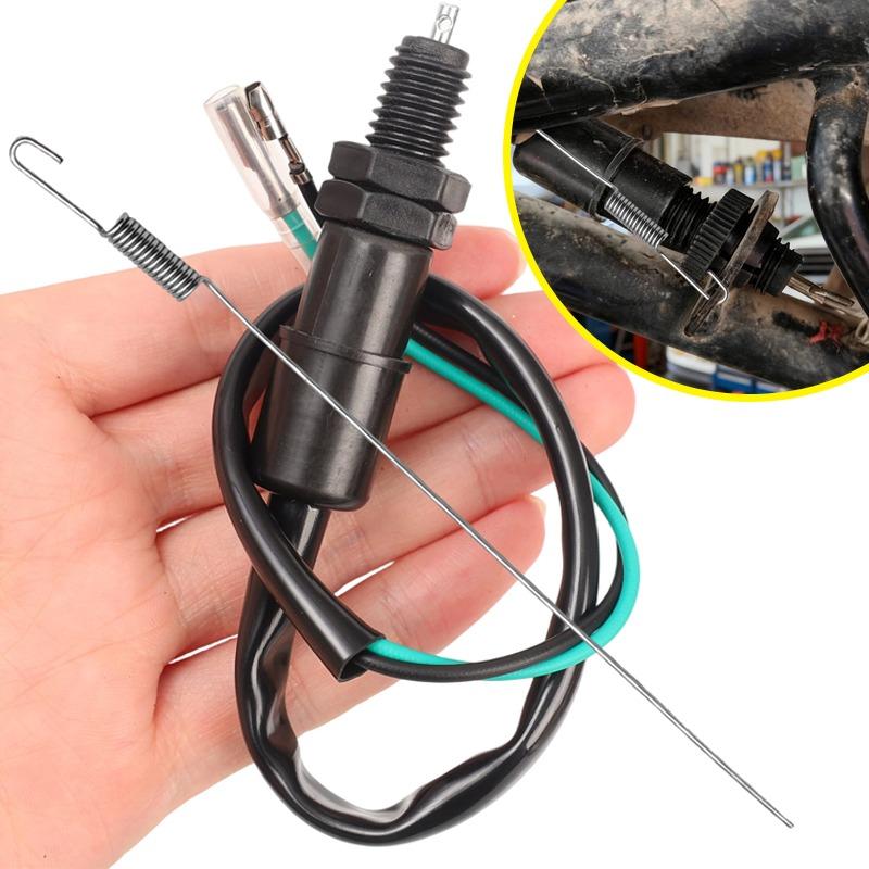42cm Motorcycle Rear Foot Brake Light Switch Wire Stop Lamp Sensor Cable For Motocross Enduro ATV Off Road Bike Modified Parts