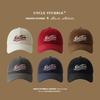 Spring Suede Baseball Cap, Widened Brim And Thin Soft Top Cap, Fashionable And Trendy Warm Hat For Men And Women