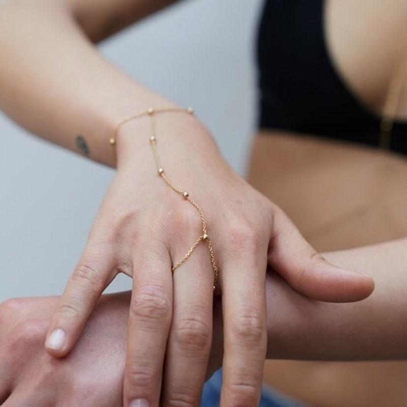 HYEON.K HYEONK BRACELET DE DOIGT