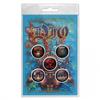 Dio Strange Highways Badge (Pack of 5)