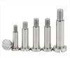 M6 D6D8 Stainless Steel Slotted Plug Screw, Half-Thread, Smooth Shank, Shoulder Limit Bolt