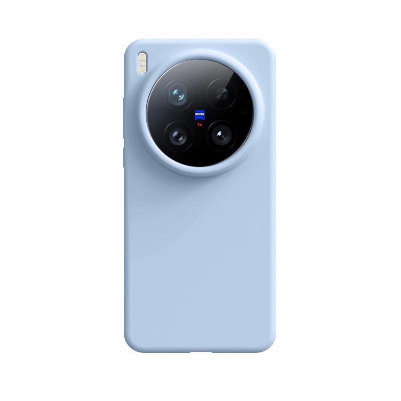 Shockproof Soft Silicone Phone Case For Vivo X200 Ultra X200 ProMini X100 Ultra X100s Pro, Slim Skin Fleece Protective Cover