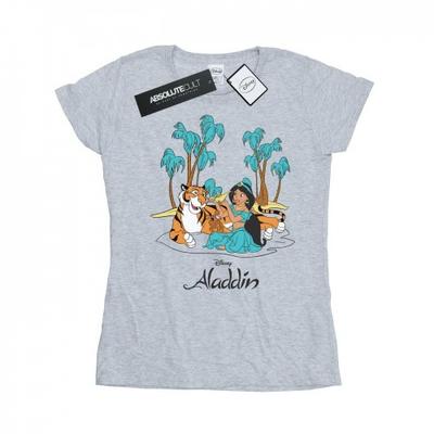 Dámské/Dámské bavlněné tričko Aladdin Jasmine Abu Rajah Beach