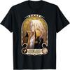 Camiseta Castlevania Netflix Retrato Alucard, Masculina Preta Pequena Ajuste Clássico Manga Curta Gola Redonda