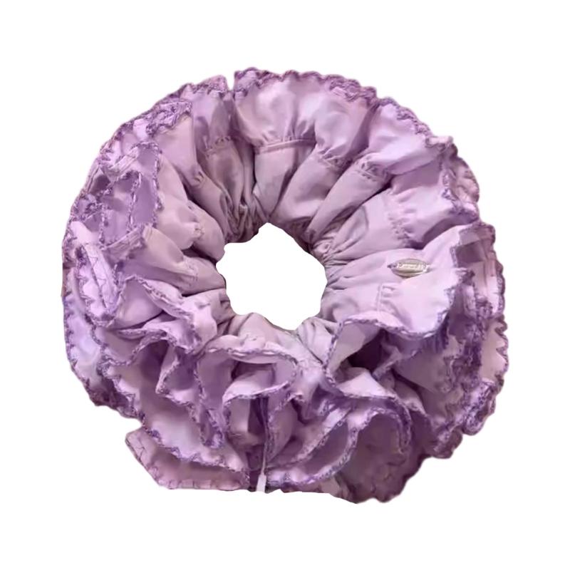 11cm Fabric Hair Ties Elastic Scrunchies Multi Color Hair Scrunchies For Daily Use Styling