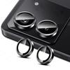 2PCS Black Metal Ring+Tempered Glass Camera Lens Protector for Redmi 15 15C 4G/5G Camera Tempered Glass Film
