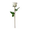 1 Branch Artificial Flower Vivid Appearance No Watering Faux Silk Simulation Rose