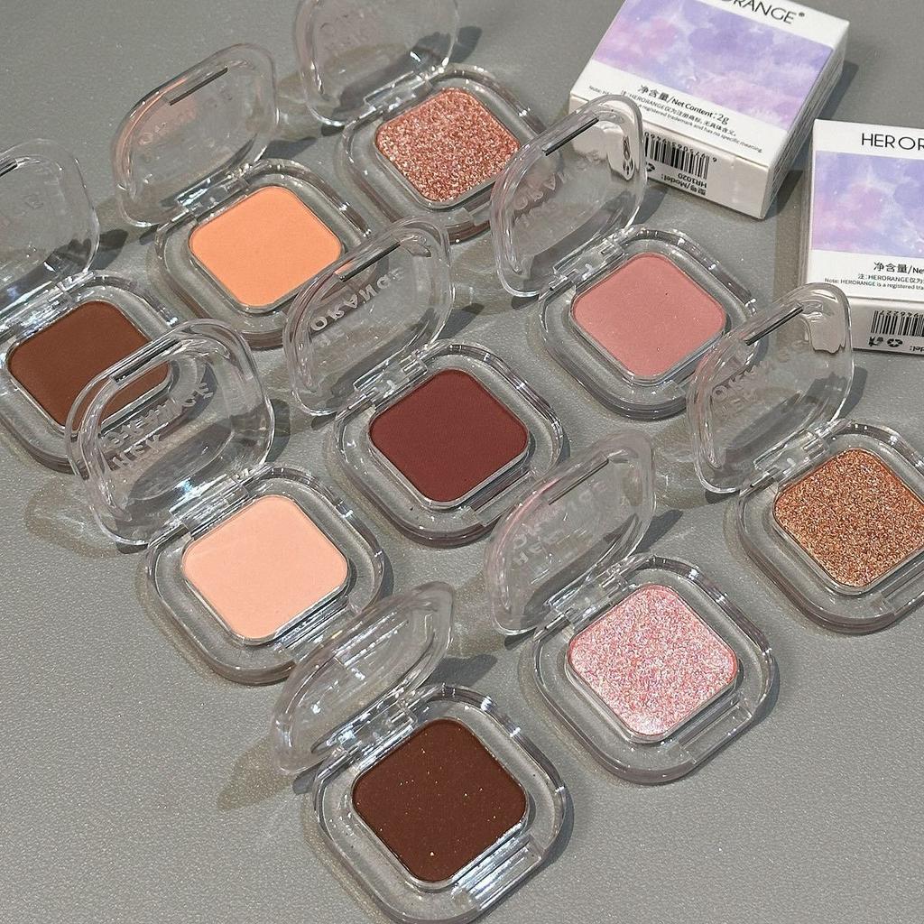Monochrome Eyeshadow Pearlescent Fine Glitter Matte Eyeshadow Multi-purpose Eyeshadow Palette