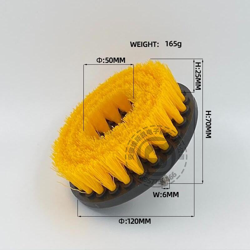 Electric Drill Cleaning Brush Set: Multi-Purpose Floor Polishing Discs and Scrubbing Heads