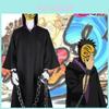 Set Costume Naruto Akatsuki Tobi Uchiha Obito Pentru Cosplay Și Halloween