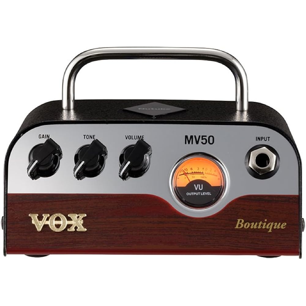 Vox Nutube Ultra Compact Guitar Headamp MV50 Boutique Surprisingly Lightweight Design, 50W High O...
