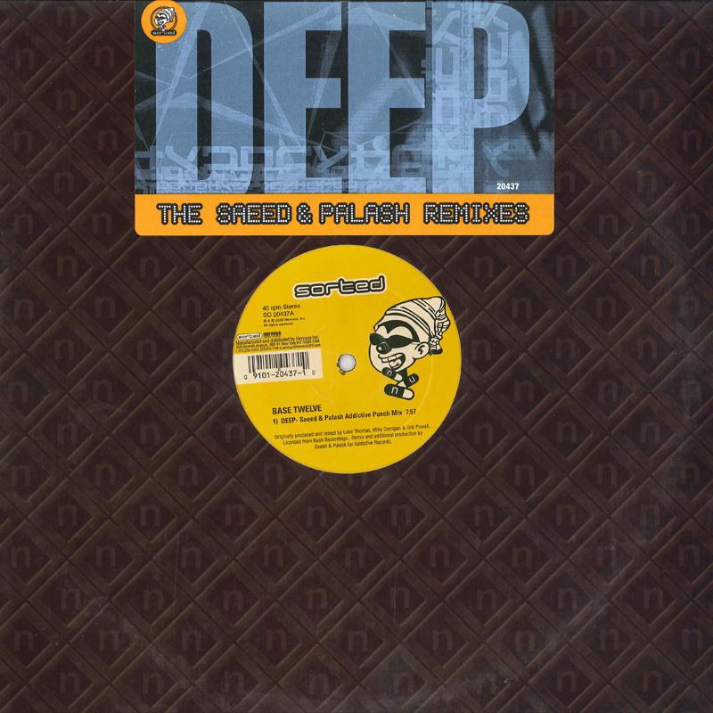 

12inch Record BASE TWELVE - Deep SO20437 SORTED 2000 US Dance & Electronica Used
