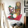 Diddl Wall Tapestry Aesthetic Wall Hanging Printed Fabric Blanket Decorative Tapestries for Bedroom Living Room Home Decor