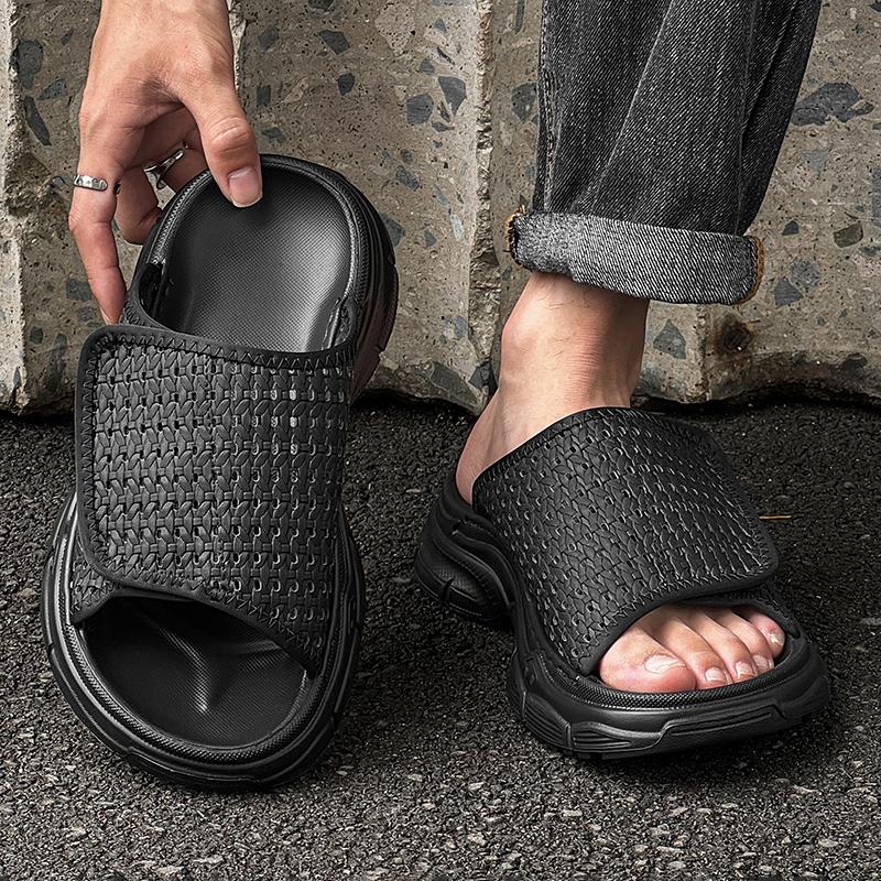 Fashion Summer Young men's shoes Classic  designer styles Outdoor leisure beach walking Fashion daily street sandals 38-44 New