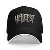 Summer Casual Baseball Cap Hellfest Heavy Metal Music   Outdoor Sport Hip Hop Hats  Adjustable  Fashion Baseball Caps