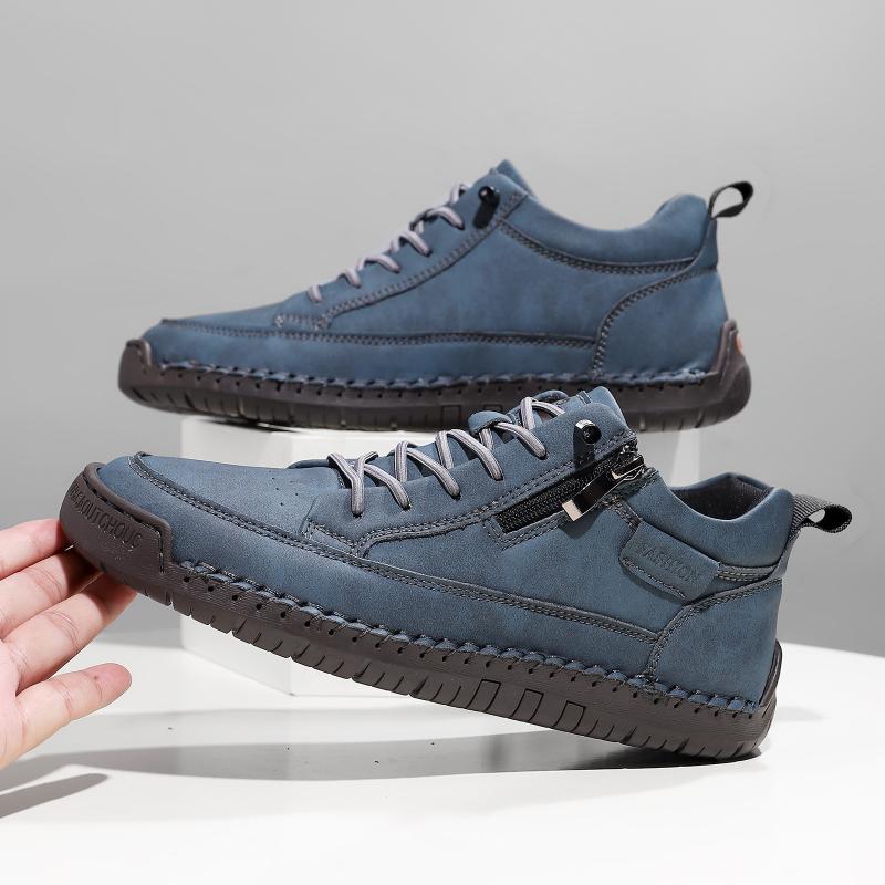 Womens/Men's Leather Shoes Large Casual Shoes Sports Men's Fashionable Casual Leather Shoes