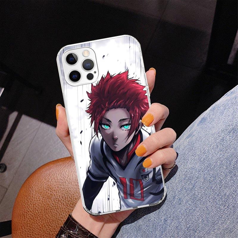Blue Lock Shidou Ryusei Phone Case For iPhone 17 Air 16 Pro Max 16E 15 + 14 Plus 11 12 13 Mini 7 8 SE Gift Print Cover Fundas