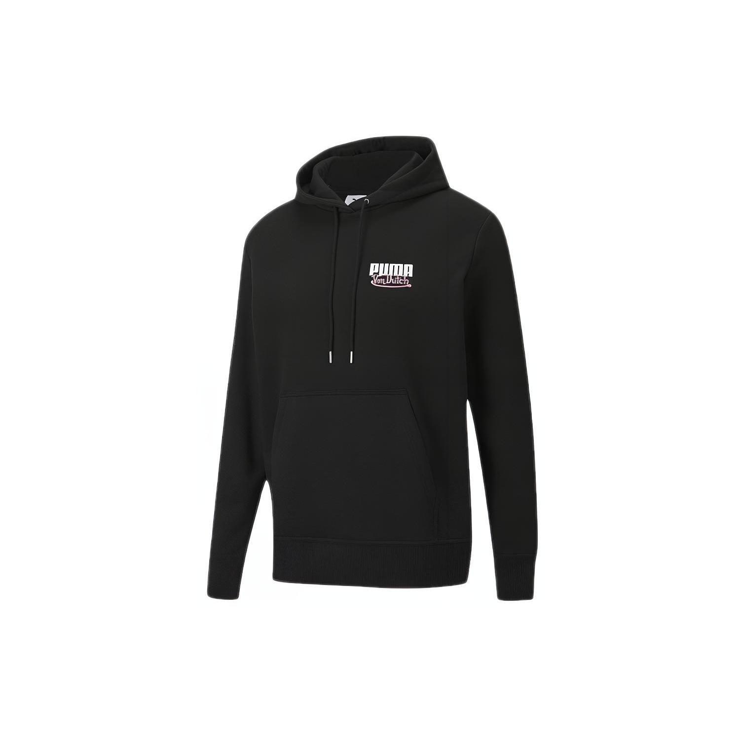 PUMA x Von Dutch Hoodie  Black White Pink  Men s 598323-01 XS