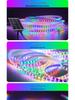 Color-Changing Solar LED Strip Light: Outdoor Waterproof, Super Bright, for Ceiling or Living Room Use