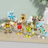689Pcs Wubbox Building Block Set,7 in 1 Singng Monster Figure Toys Models,Adorable Musical Game Toys,Great Gift Idea for Friends