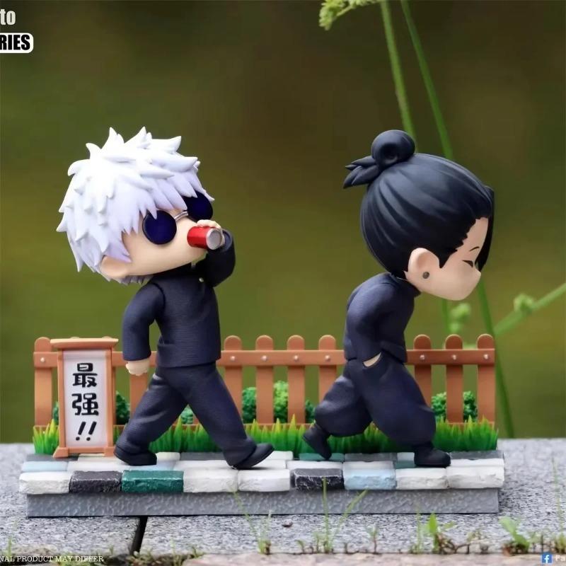 Anime Jujutsu Kaisen Figure Satoru Gojo Geto Suguru Action Figures edizione mini pvc Gk Statua Modello Bambola Giocattoli Collezione Regalo