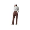 Saucony Cny Sports Lifestyle Series Comfortable Versatile Soft Loose Knit Joggers Women Joggers Red-Brown SA1259KP02L-CO004