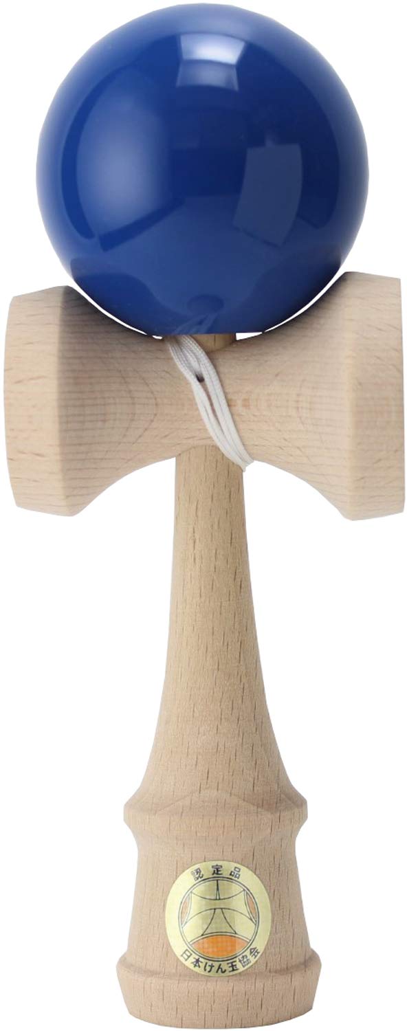 

New Japan Kendama Association Certified Competition Kendama Solid Made in Japan (Ozora) Blue, (OZORA KENDAMA) синий