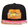 The Simpsons Cartoon Hiphop Baseball Cap With Sun Protection For Streetwear Fans