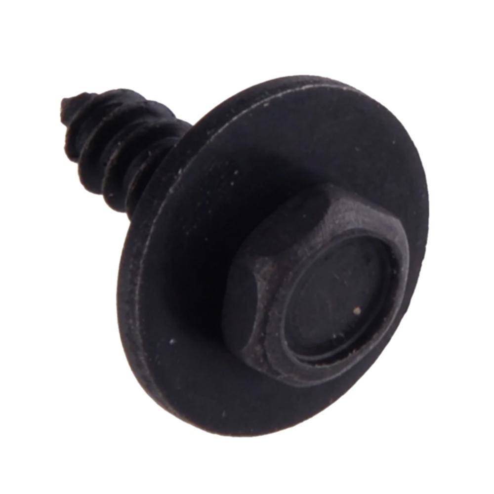10 Set 90189-06193 90159-60498 Bumper Screw Nut Clips For Toyota