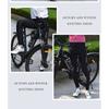 Mens Cycling Tights With Gel Pad Chamois Quick-Dry Spandex Compression Pants Road Bike Riding Use