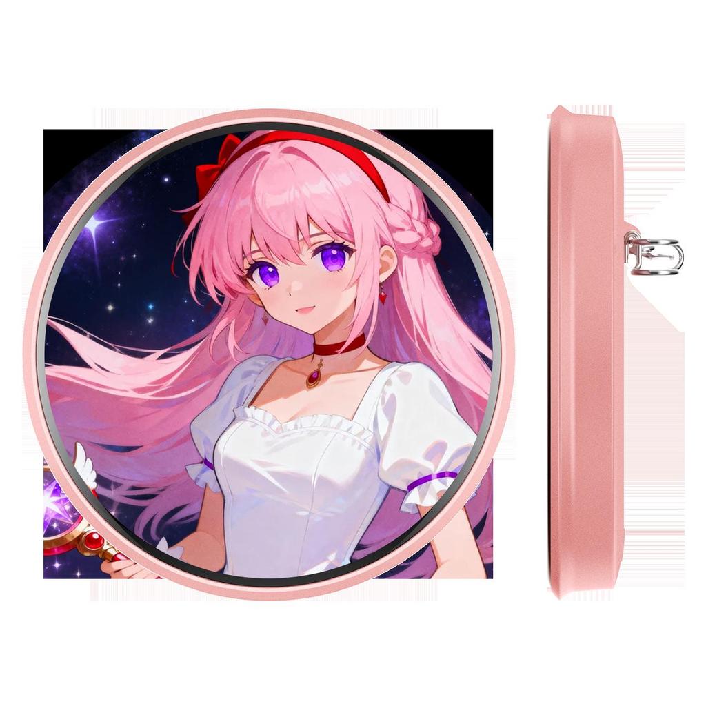 Grenzüberschreitende Bluetooth Anime-Anstecknadel mit Videodisplay & Langer Akkulaufzeit