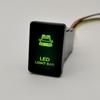 Green LED Headlight Switch with Tail Wire for 2019-2021 Suzuki Jimny