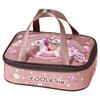 Insulated Cartoon Bento Lunch Bag for Kids - Waterproof, Large, and Portable