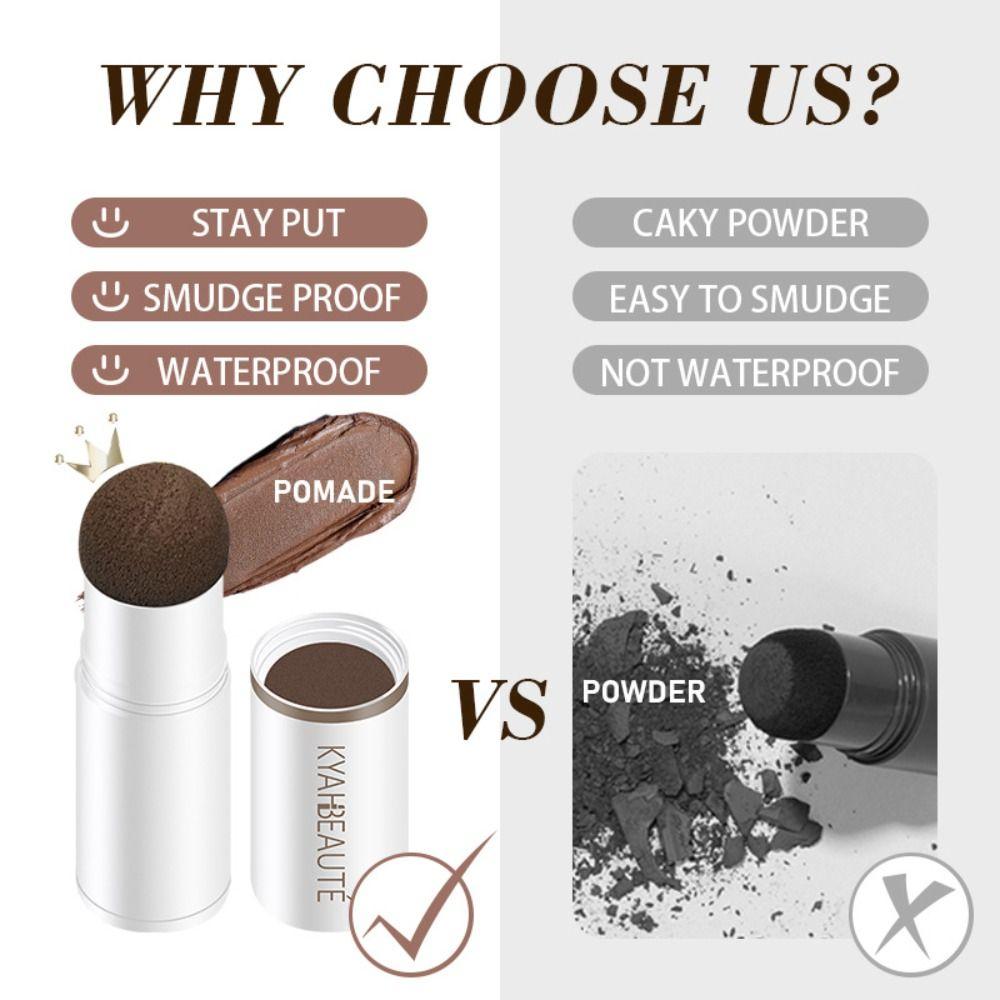 Long-Lasting Eyebrow Stamp Stencil Kit Waterproof Make-up Tool Brow Stamp Shaping Kit Woman