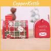 Joyful Christmas Iron Mailbox Decorative Gift Box Fun Tin With Polka Dot And Cartoon Styles For Kids