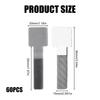 60pcs Adjustable Adhesive Cord Organizers Power Cord Storage Cable Manager Desk Wire Winder Easy Installation