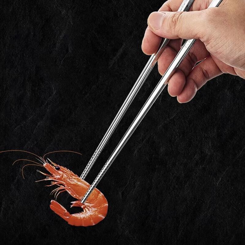 Wutuo 304 Stainless Steel Prosperity Chopsticks Set