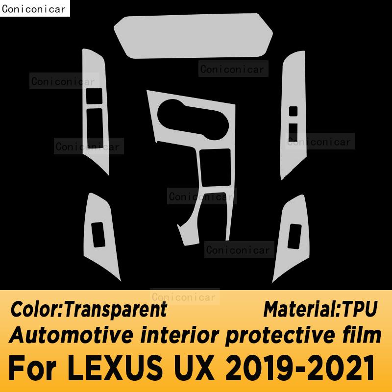 

For LEXUS UX 250h 300 -2025 Panel Navigation Screen Automotive Interior TPU Protective Film Anti-Scratch Accessorie LHD